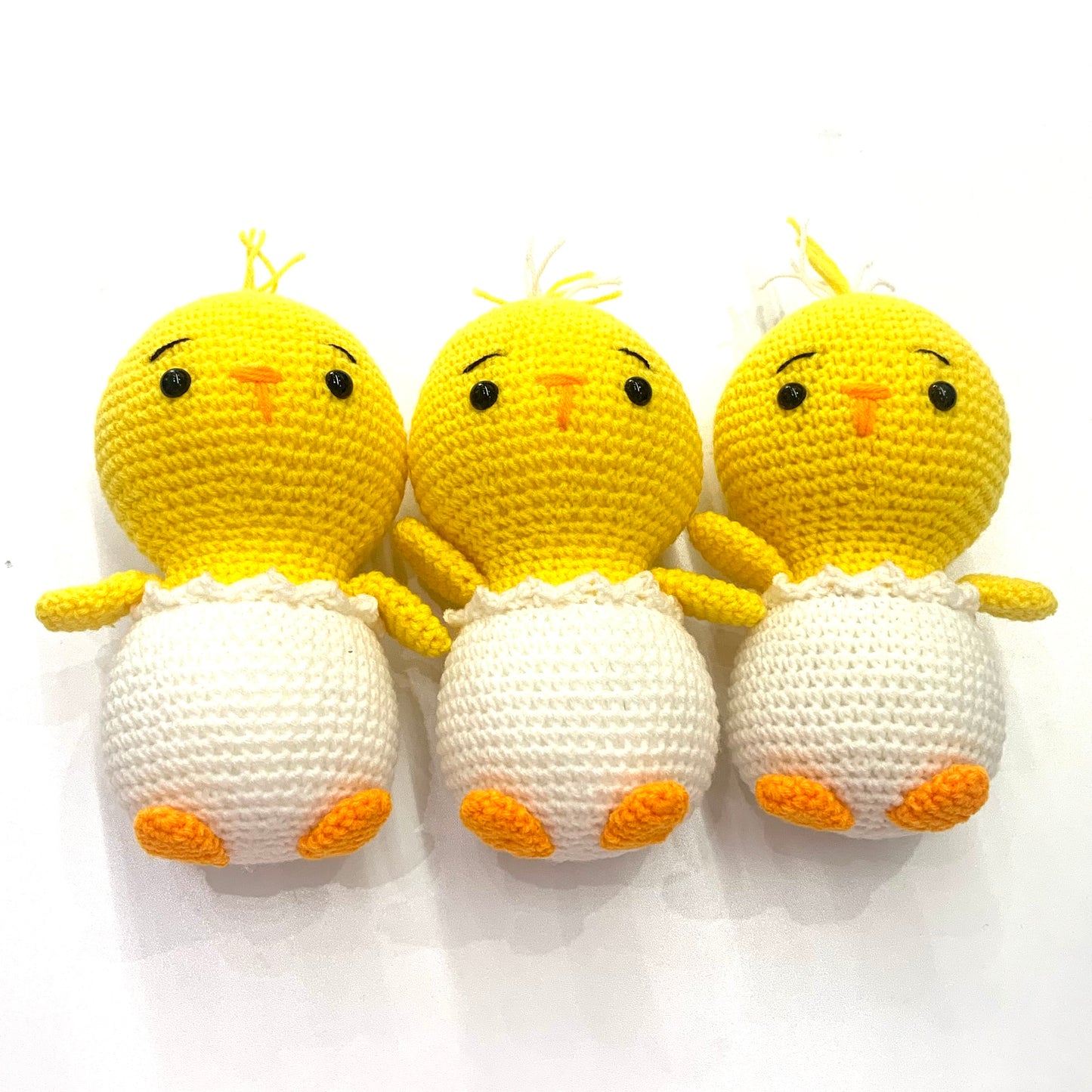 BEAKNITS - Chickadees- Bright Yellow