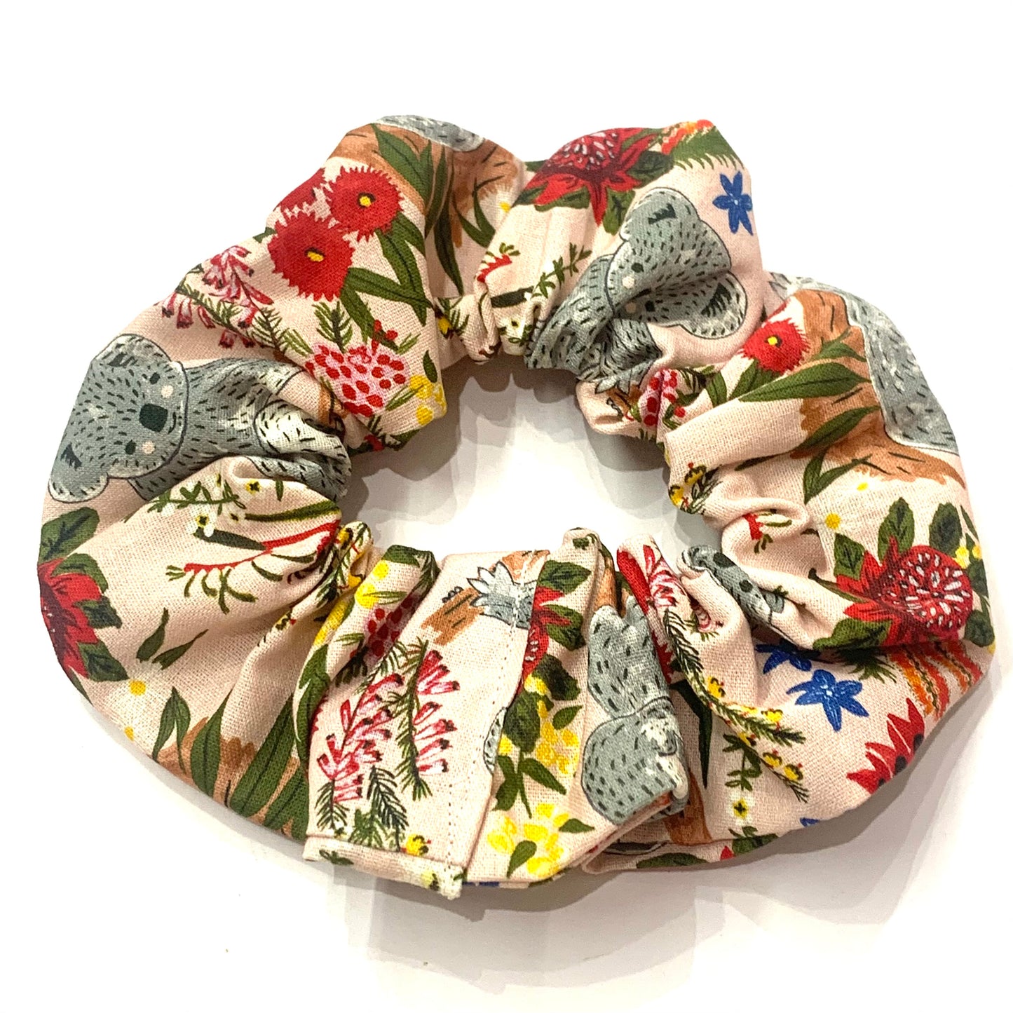 MAKIN' WHOOPEE - JUMBO "Koala Blossoms" SCRUNCHIES