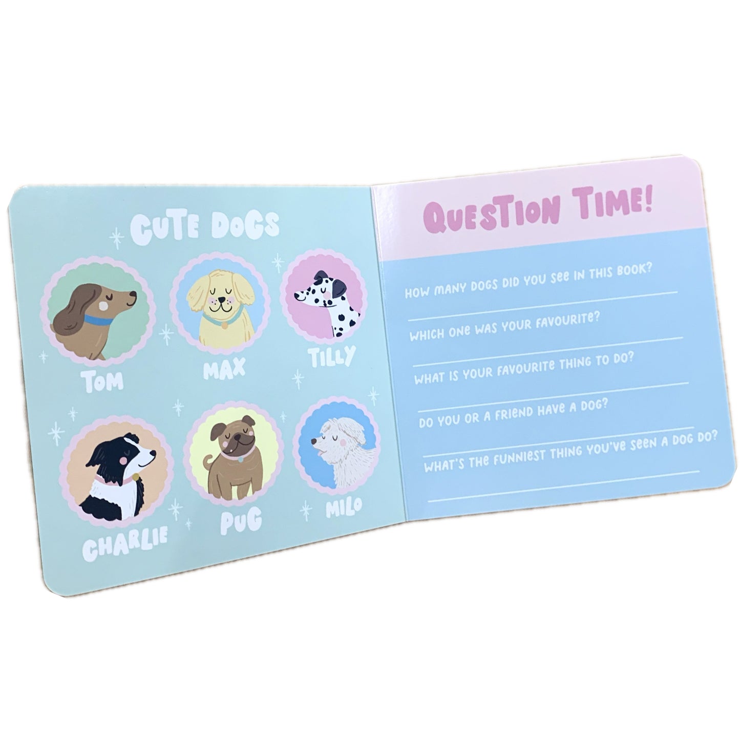 BOOKS & CO - Cute Dogs A Lift the Flap Board Book- Christie Williams