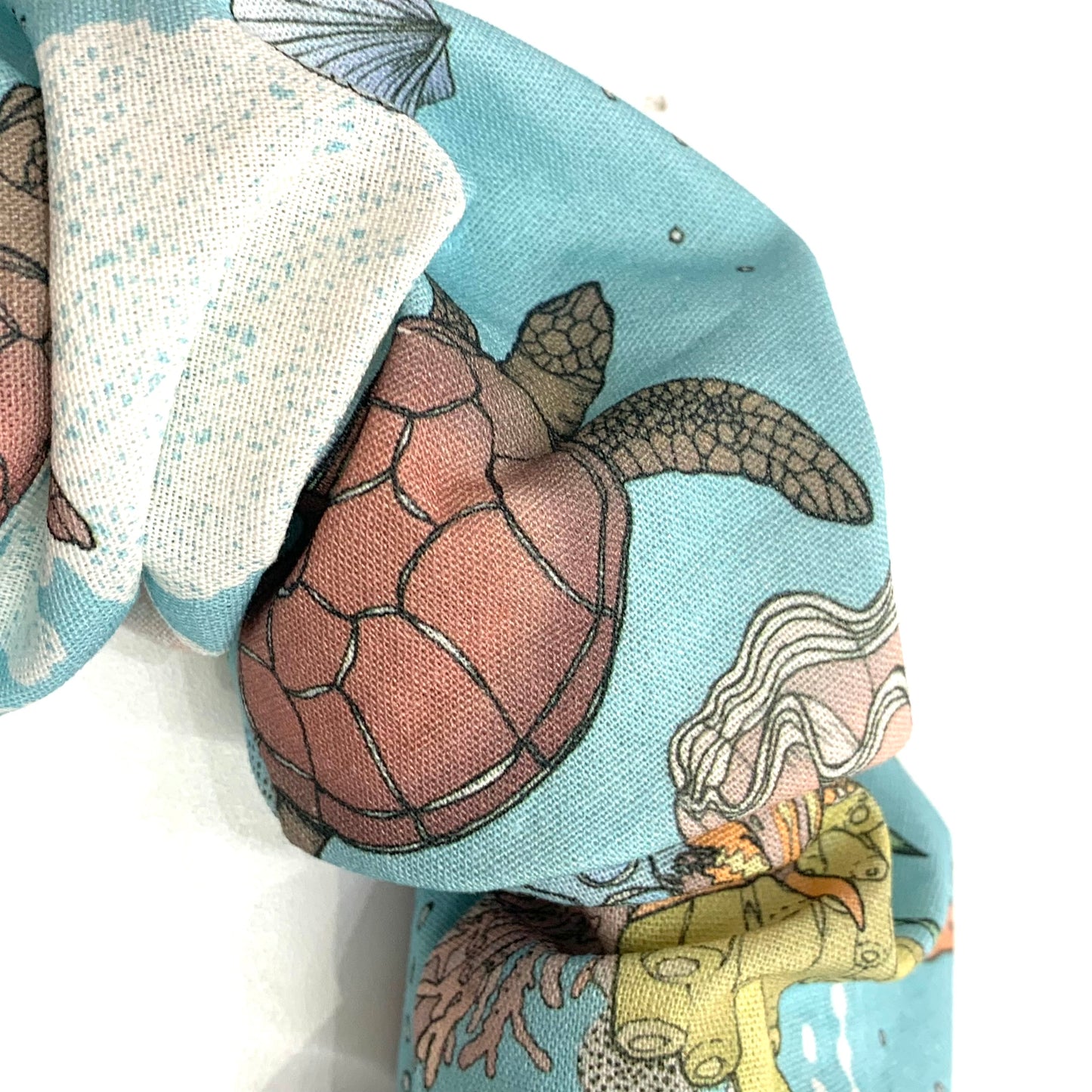 MAKIN WHOOPEE - "Turtle Reef" - JUMBO SCRUNCHIE HEADBANDS