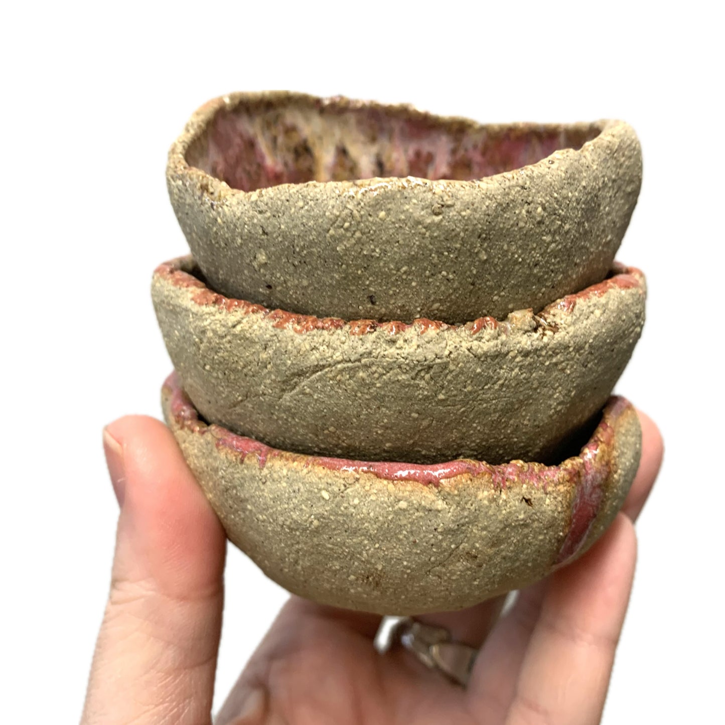 POTTERESS BY ALICIA - Small Bowl Sets- Pink #1