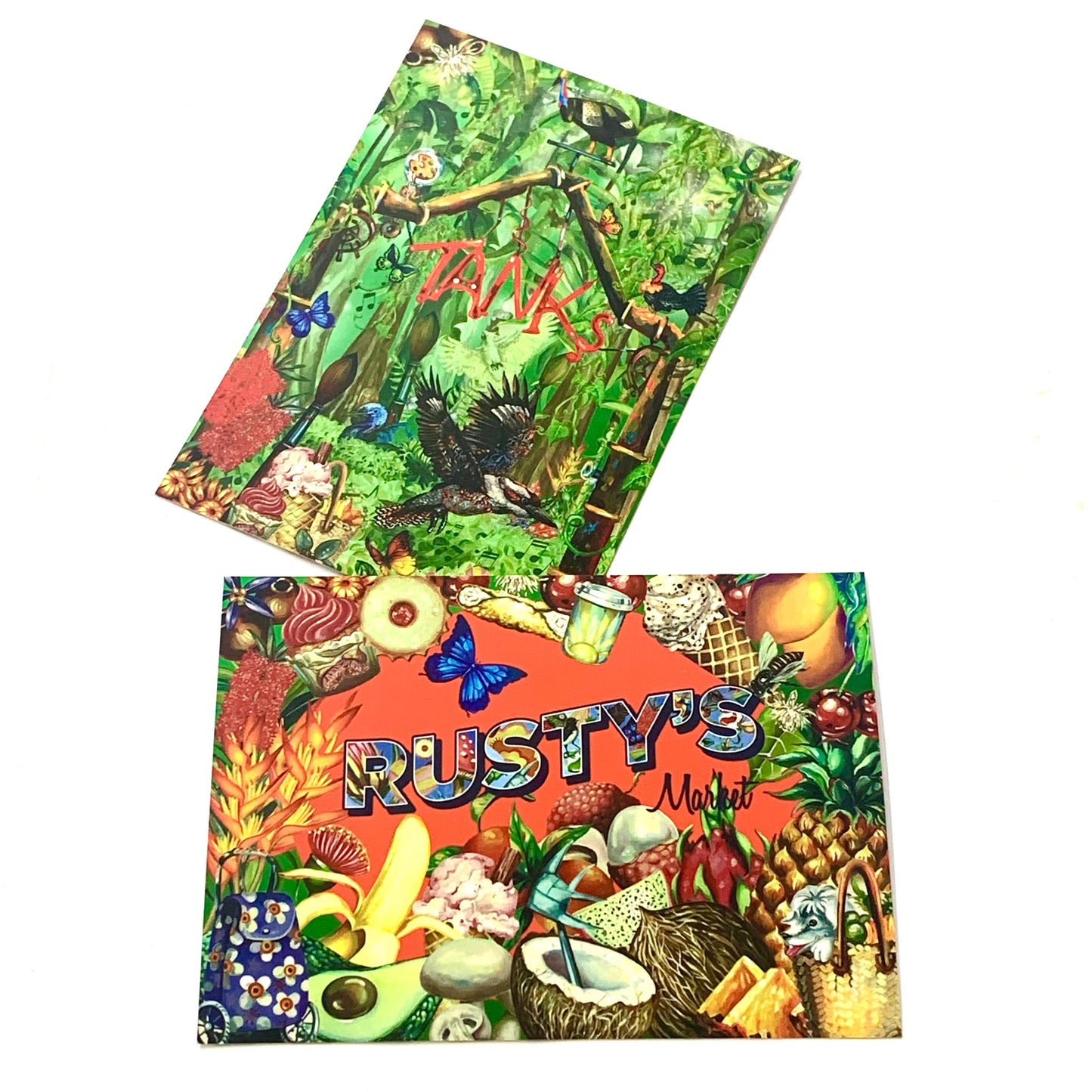 HAYLEY GILLESPIE - "RUSTY'S MARKET" POSTCARD