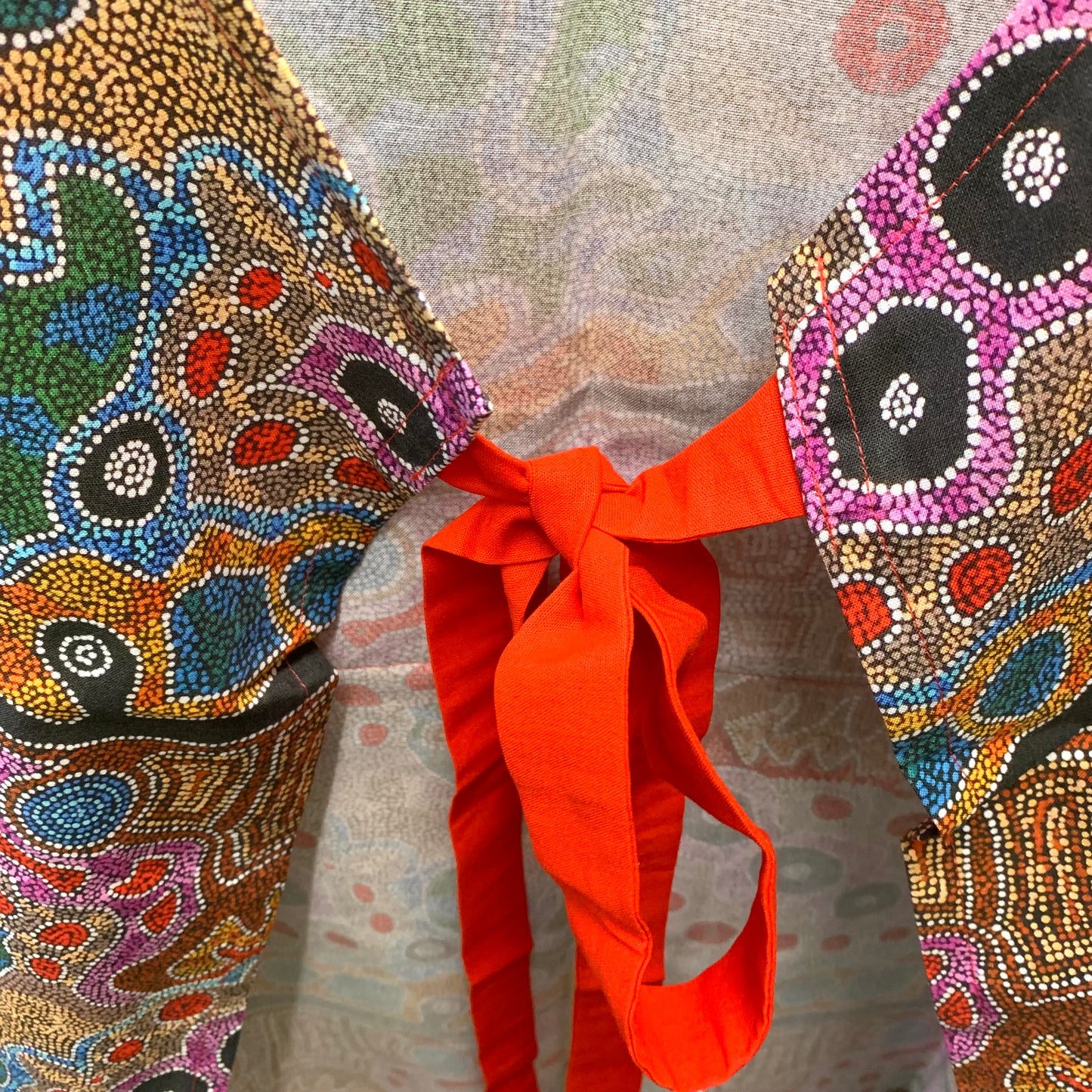 MUMMA WHOOPEE - "Rush Dreaming" FABRIC APRON- Warlukurlangu Fabric