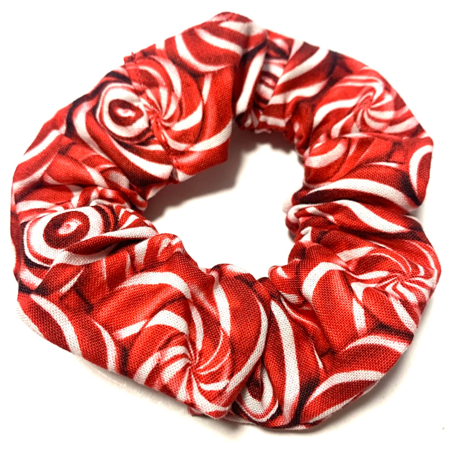MUMMA WHOOPEE - Regular “Peppermint Swirl” CHRISTMAS SCRUNCHIES