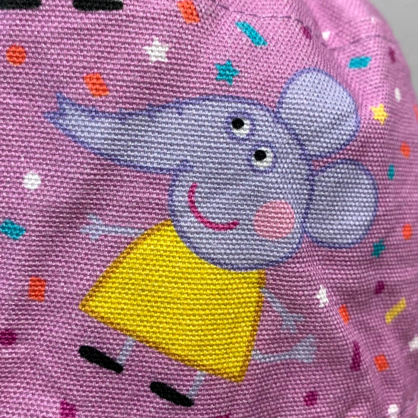 Teacups n Quilts- Peppa Pig Fabric Hat - Kids Size Medium