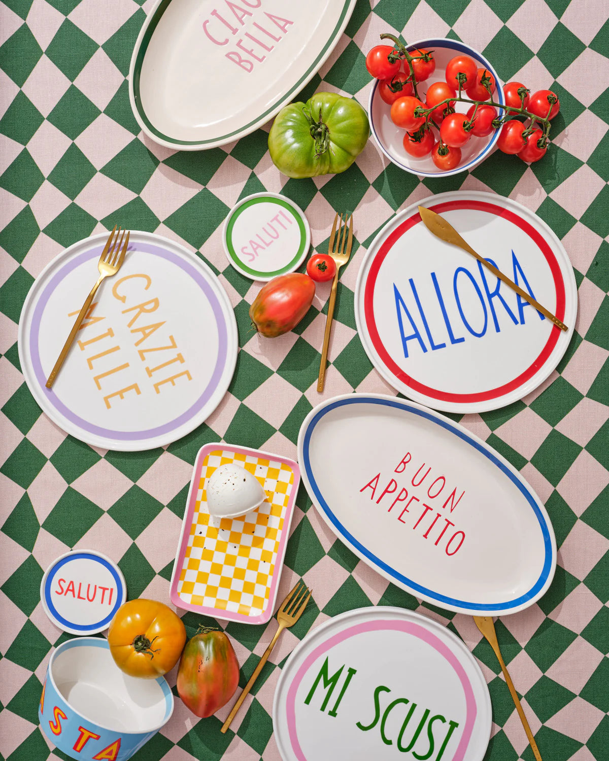 In The Roundhouse - "Grazie Mille" Plate