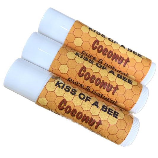 KISS OF A BEE COCONUT LIP BALM