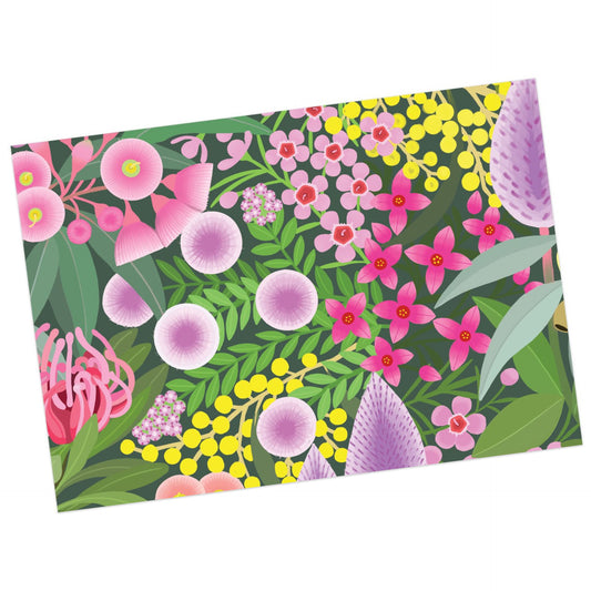 EARTH GREETINGS- Native Gems- Folded Gift Wrap