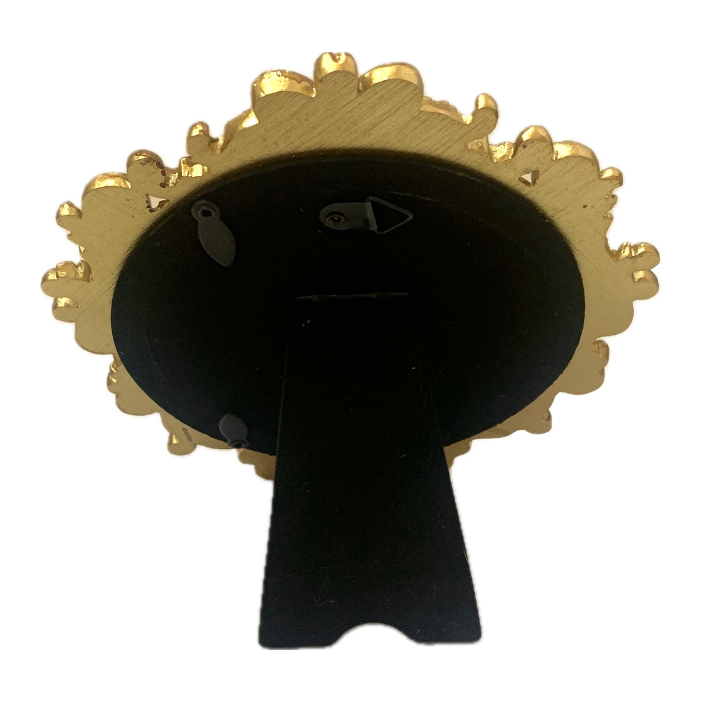 CARLEY CLARKE-RUSHTON - "Botanical #2"- Gold Round- Original Watercolours in Thrifted Frames