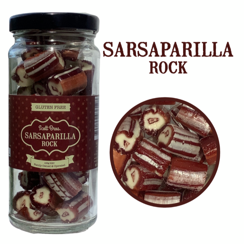 Scott Bros. Candy - Sarsaparilla Rock