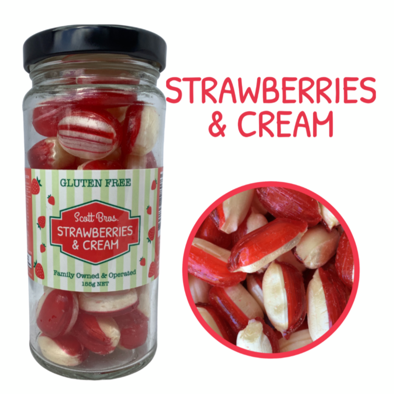 Scott Bros. Candy - Strawberries & Cream