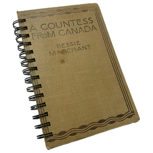 THIS BIRD HAS FLOWN - Rebound Book Journals- A Countess from Canada