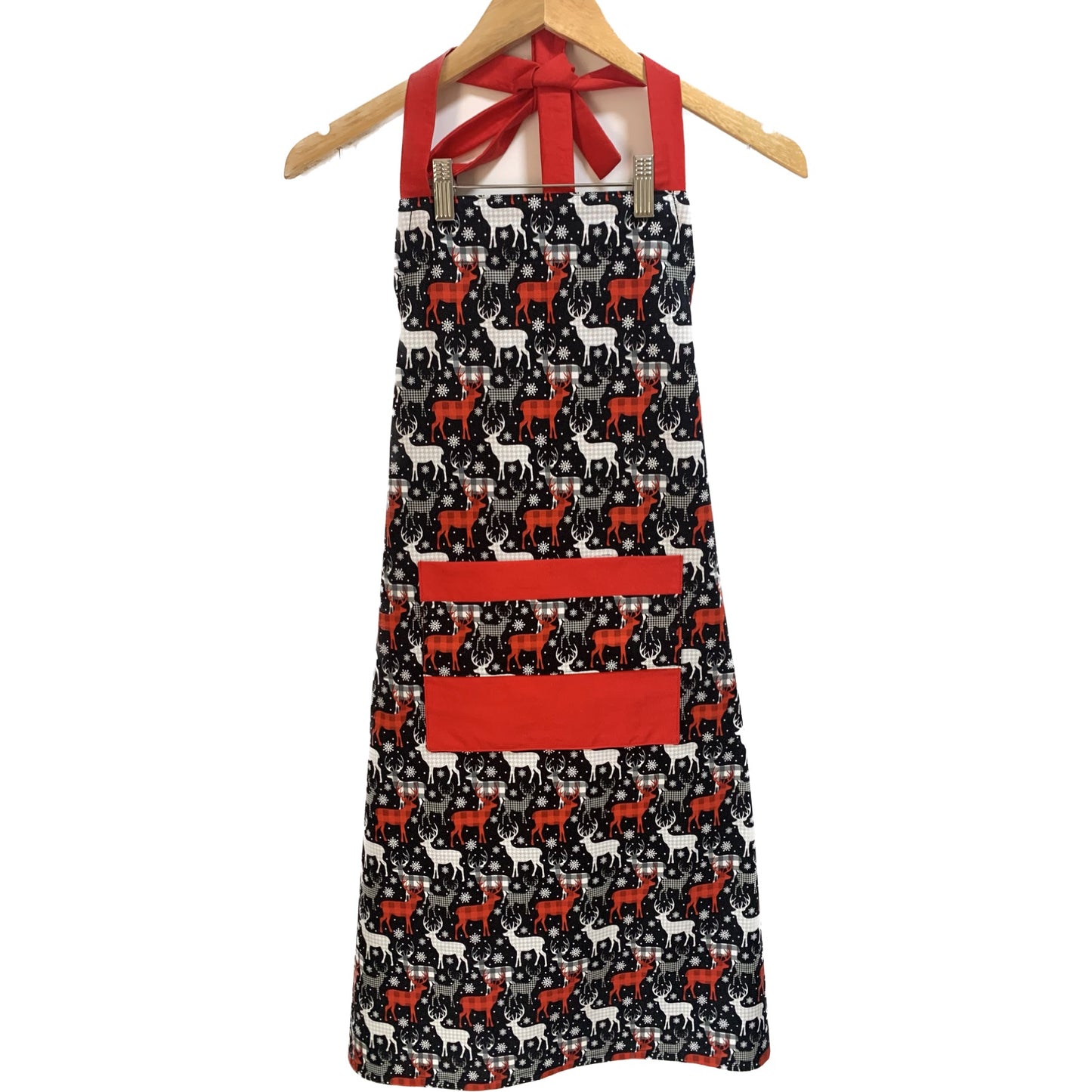 MAKIN' WHOOPEE - "Scandi Reindeer" Christmas Apron