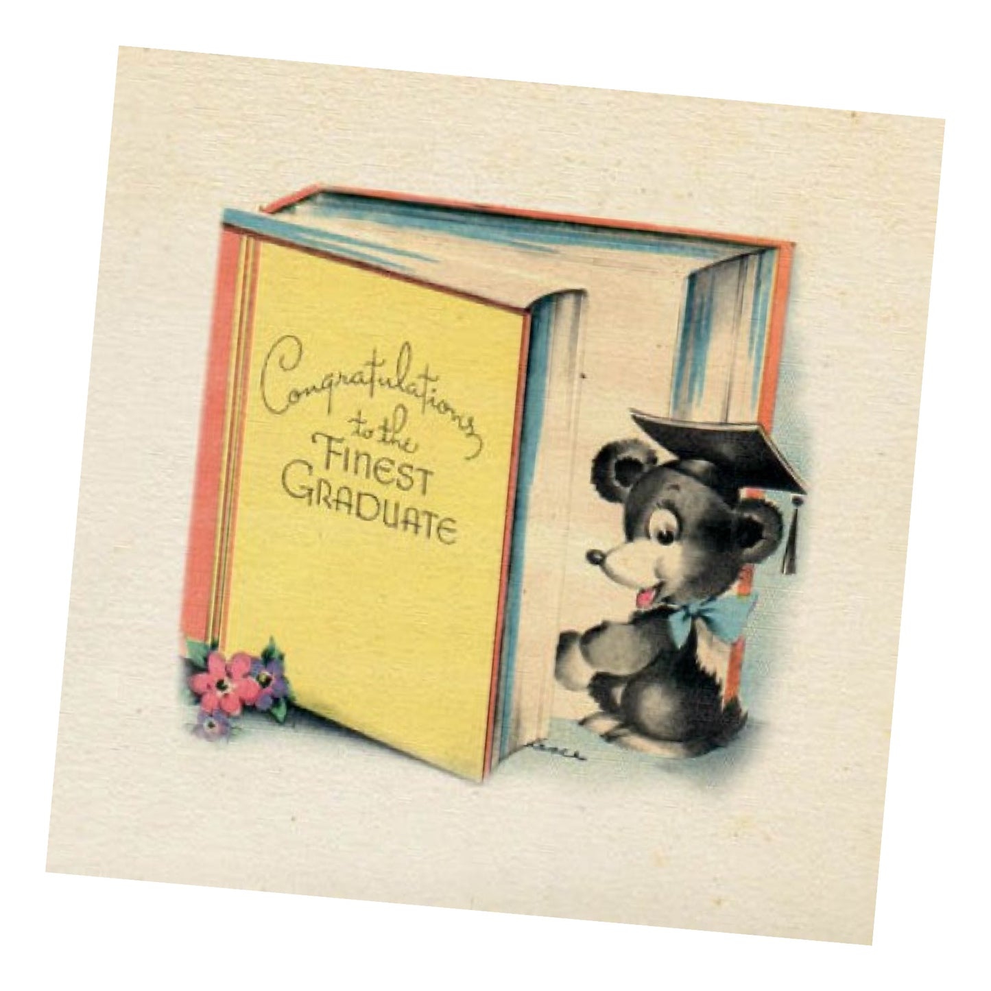 NUOVO - GREETING CARD - CONGRATULATIONS TO THE FINEST GRADUATE