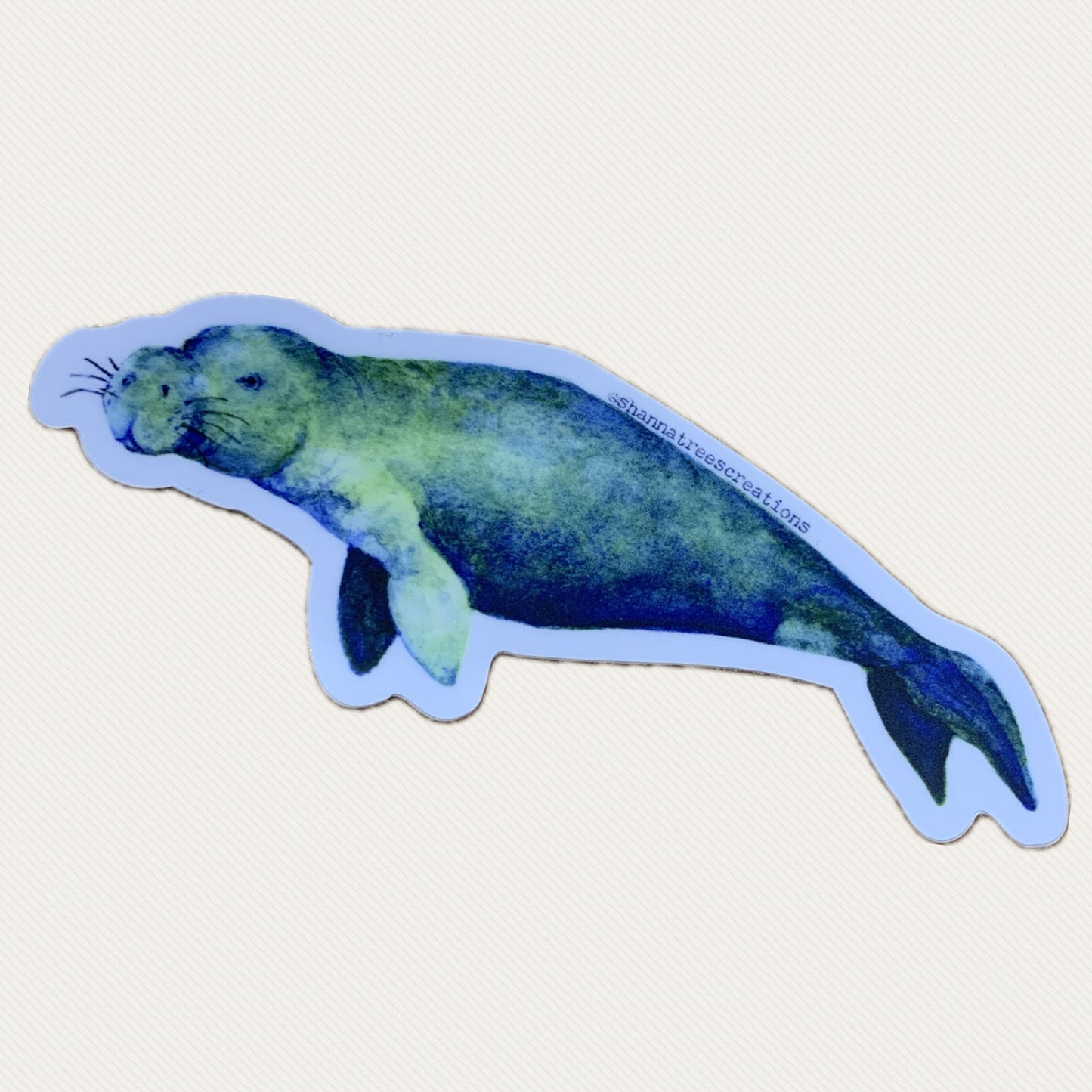Shanna Trees Creations- Dugong Medium Sticker