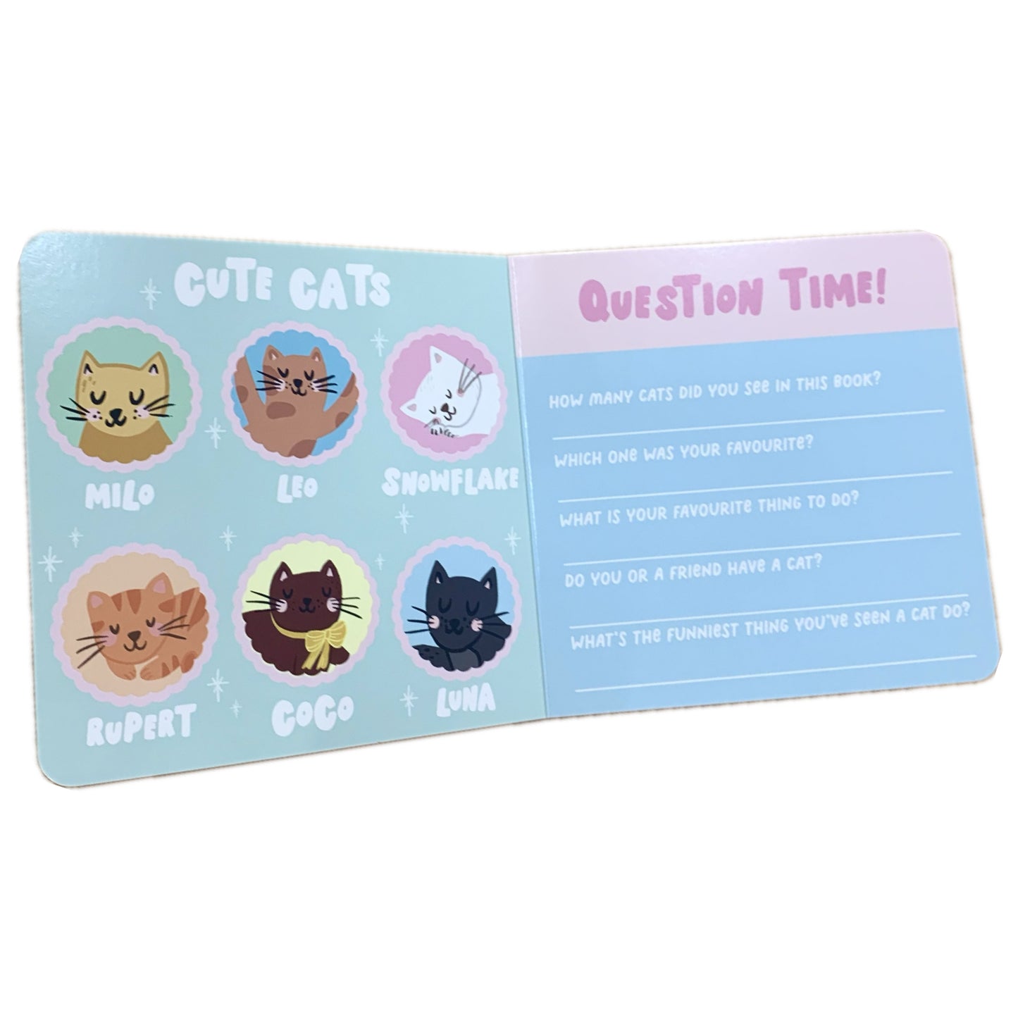 BOOKS & CO - Cute Cats A Lift the Flap Board Book- Christie Williams