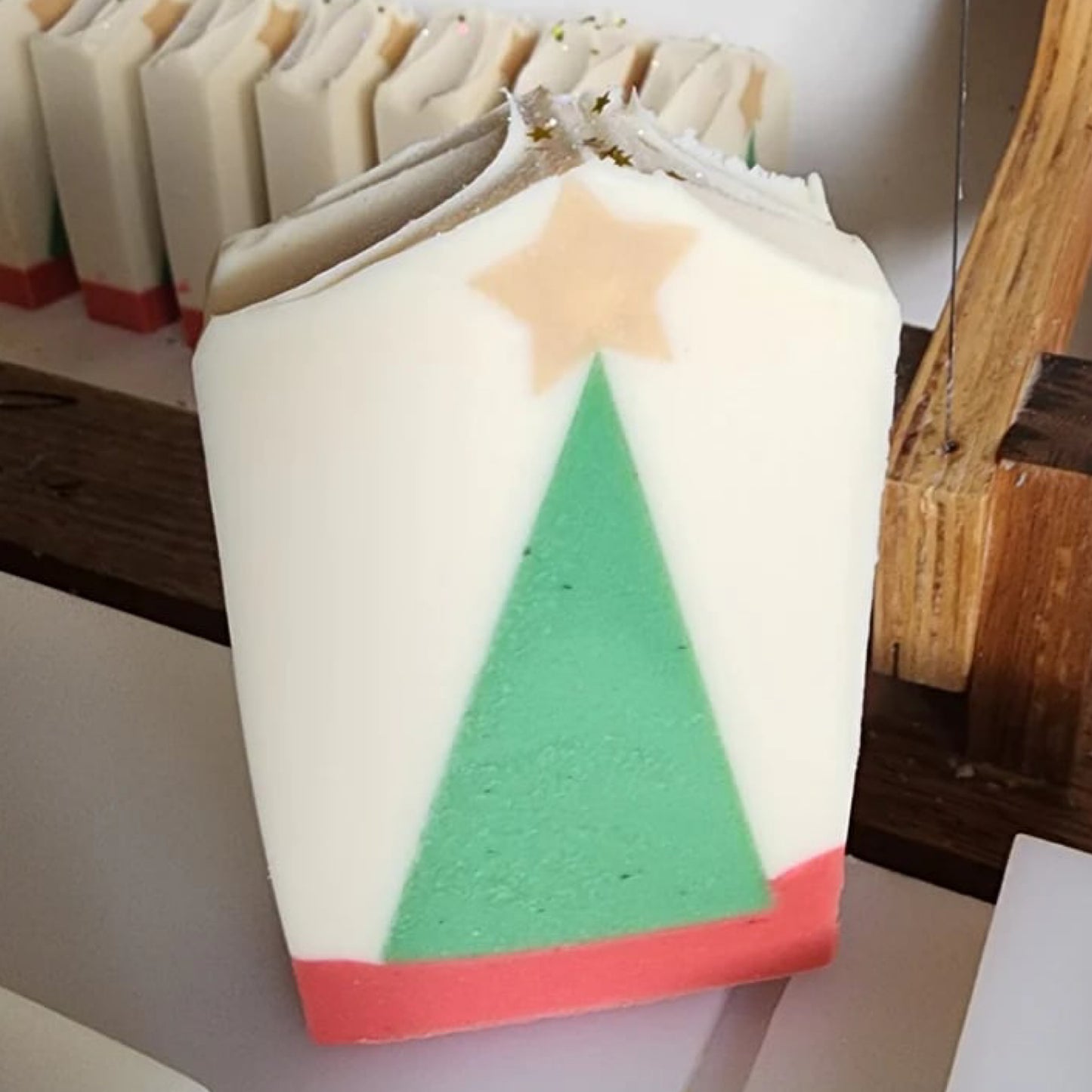 WATERFALL SOAPWORKS- Frosted Cranberry Handmade Soap