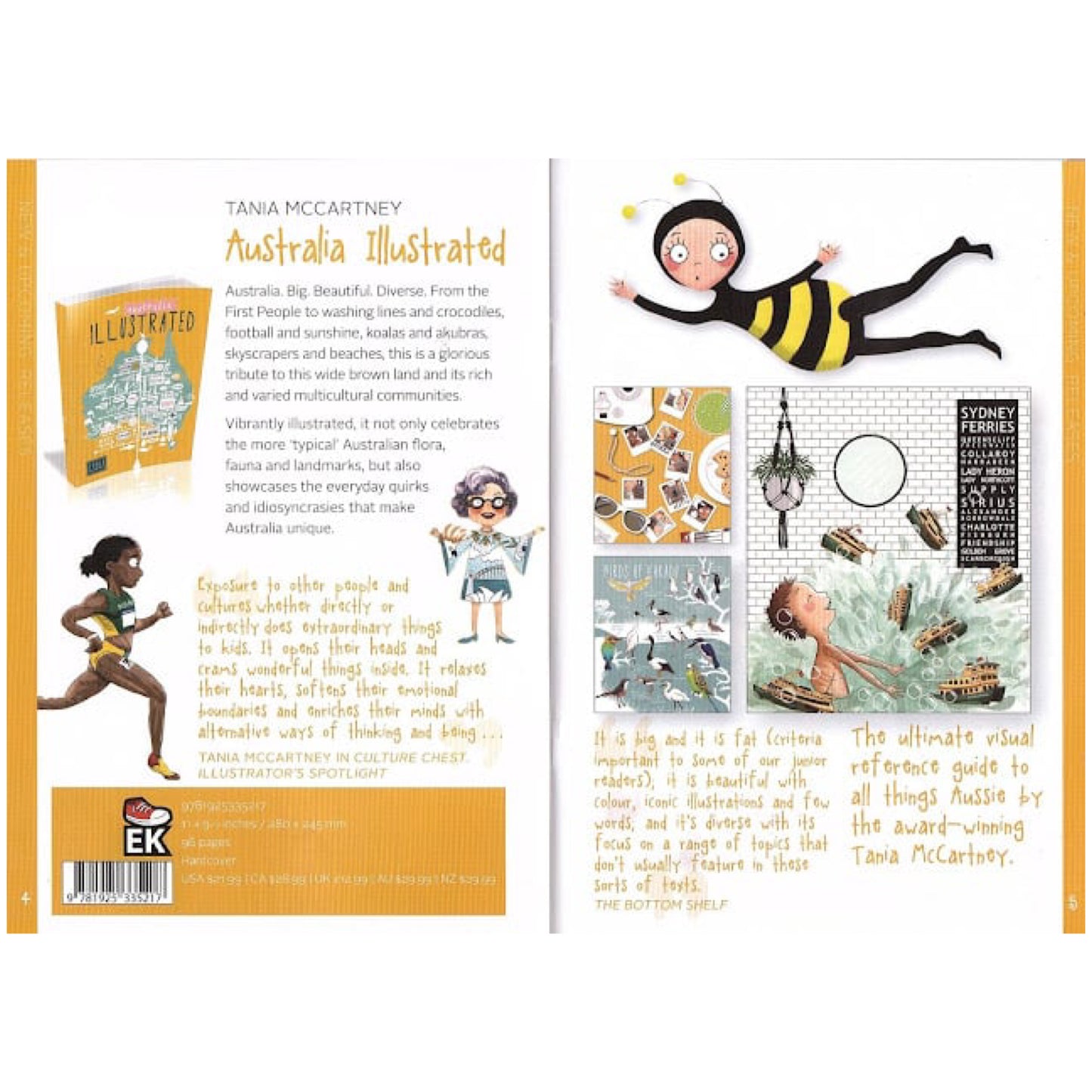 BOOKS & CO - AUSTRALIA ILLUSTRATED, NEW EDITION - Tania McCartney - HB
