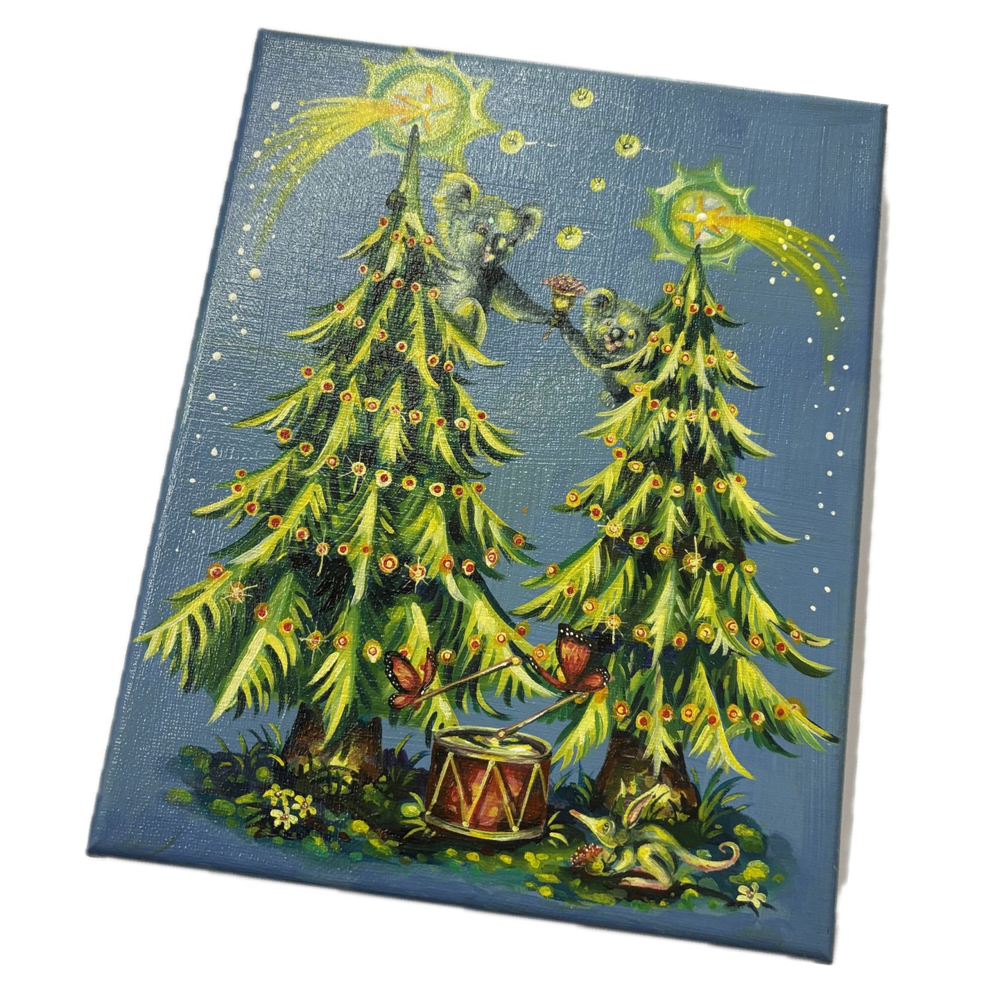 HAYLEY GILLESPIE - "THE SHARING TREE" ORIGINAL OIL PAINTING