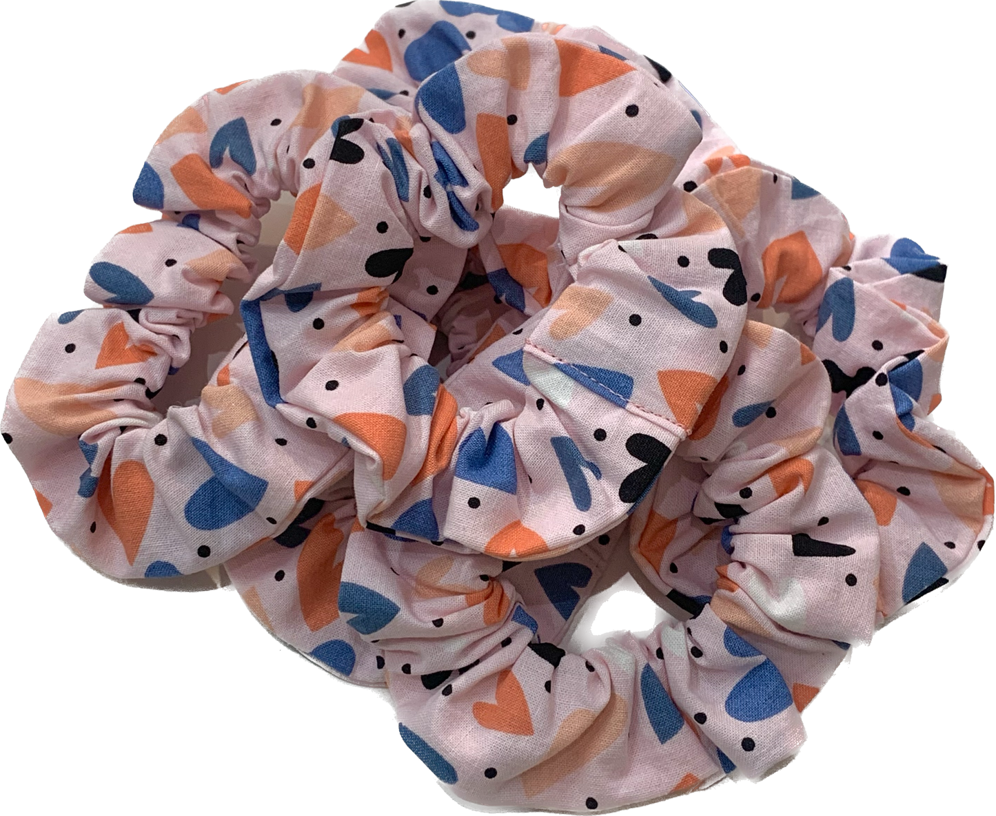 MAKIN' WHOOPEE - "Pastel Hearts" REGULAR SCRUNCHIES
