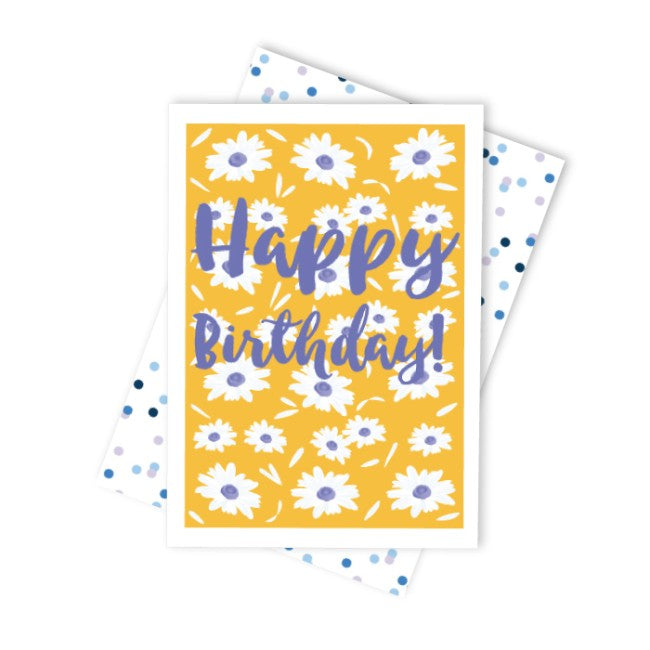 CANDLE BARK CREATIONS - Daisy Birthday Card
