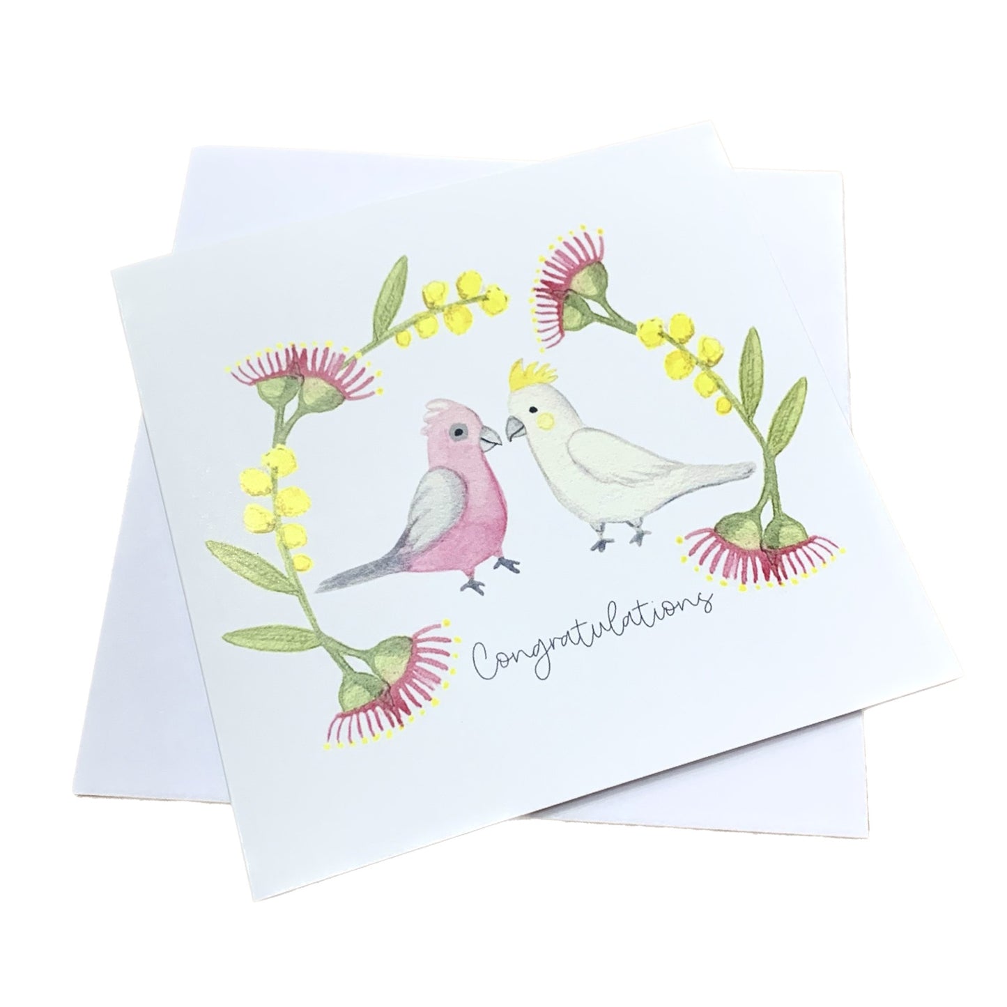 NUOVO - "Congratulations" SQUARE GREETING CARD