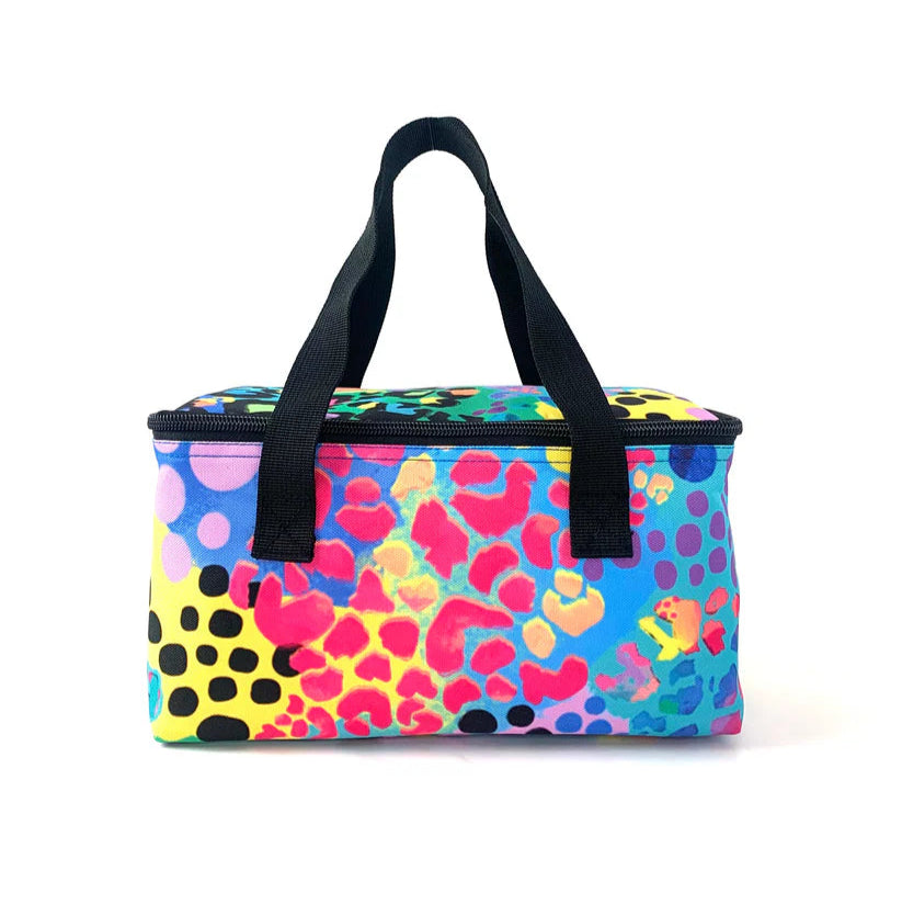 SISTA & CO. - Lunch Bag - Kasey Rainbow x Sista & Co. 'Electric Leopard' Lunch Bag LIMITED EDITION