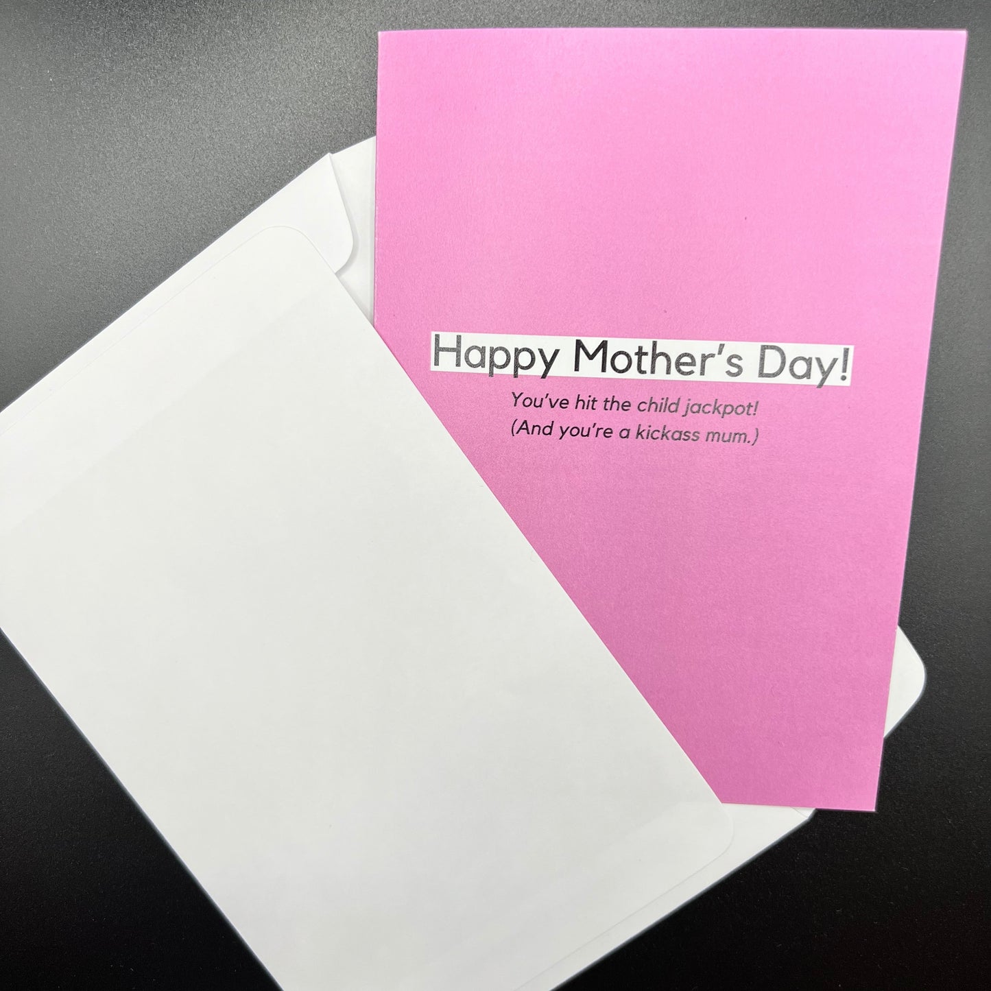 THE MAIL MINX- Happy Birthday Mother's Day: Kick Ass Mum- Greeting Card