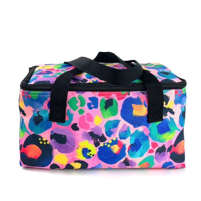 SISTA & CO. - Lunch Bag - Kasey Rainbow x Sista & Co. 'Rainbow Leopard'