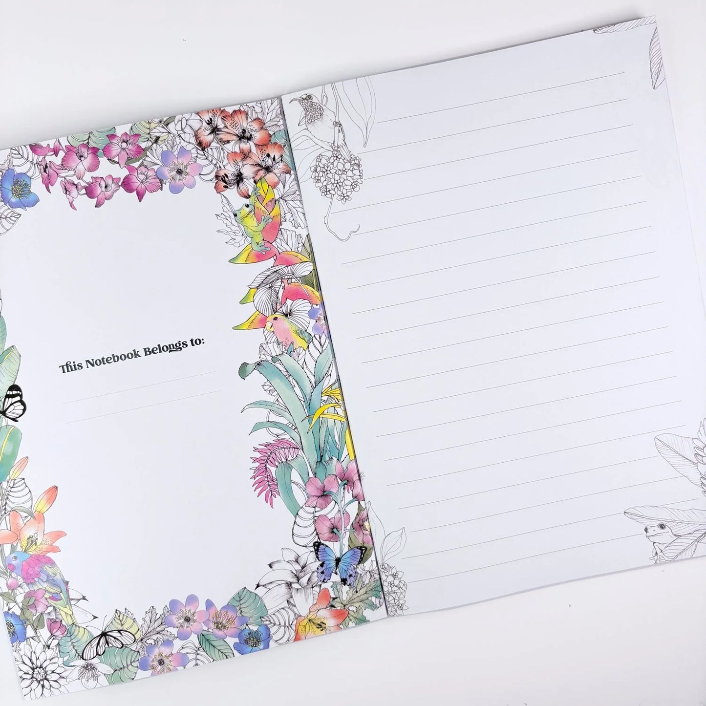 The Scenic Route - "Fairy Wren"- Lined Notebook