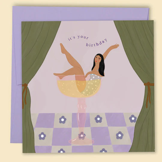 PAPERNEST - "It's Your Birthday Martini" Greeting Card