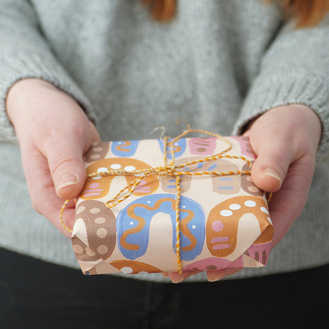 EARTH GREETINGS- Being- Folded Gift Wrap