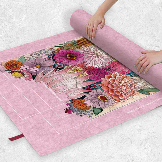 JOURNEY OF SOMETHING - Jigsaw Puzzle Felt Roll