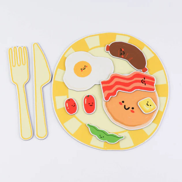 JOURNEY OF SOMETHING - Kids Magnet Puzzle - Yummy Breakfast