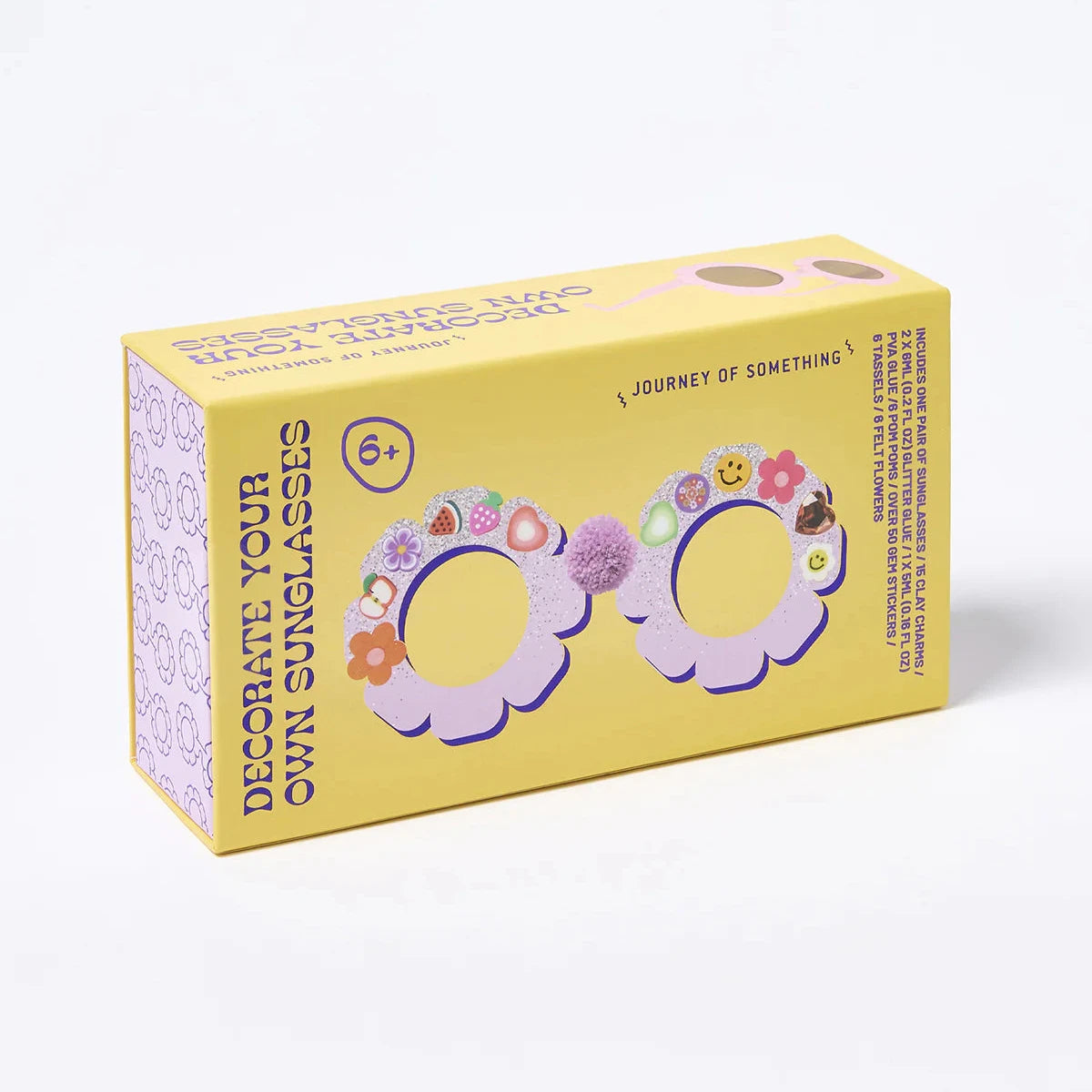 JOURNEY OF SOMETHING - KIDS Decorate Your Own Sunglasses- Flower