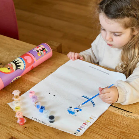 JOURNEY OF SOMETHING- KIDS/ SMALL PAINT BY NUMBERS - Babushkas