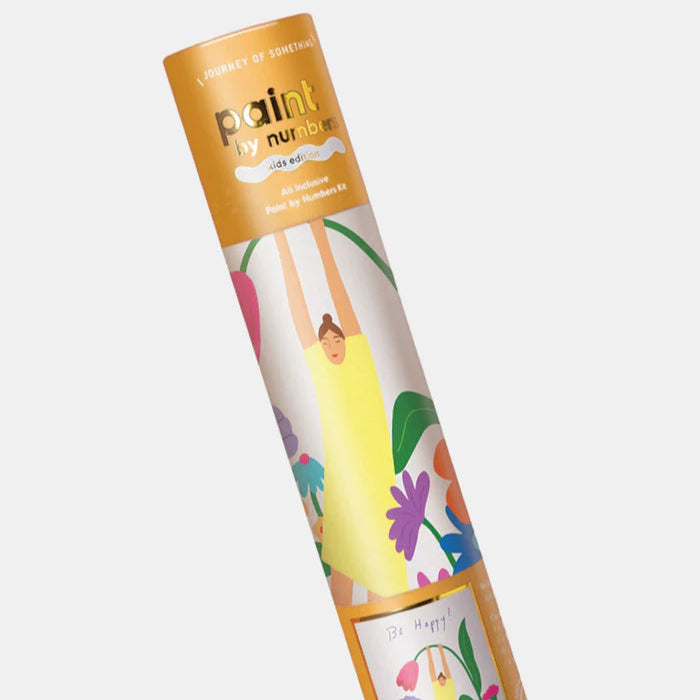 JOURNEY OF SOMETHING- KIDS/ SMALL PAINT BY NUMBERS - Be Happy