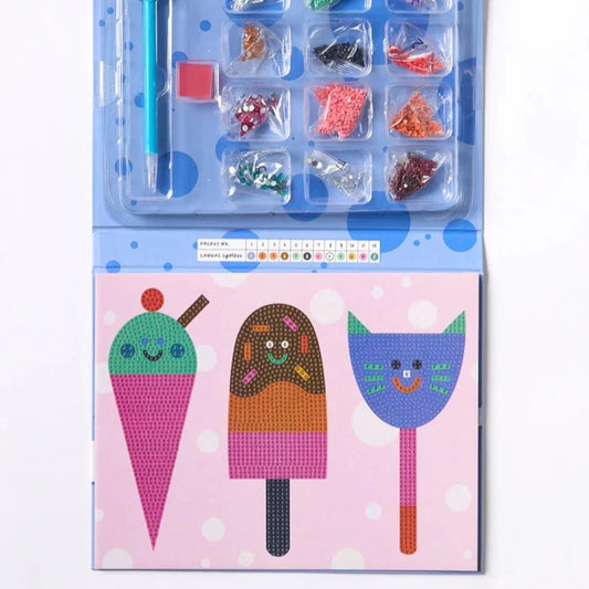 JOURNEY OF SOMETHING - KIDS SPARKLE ART KIT - Yum! Yum! Yum!