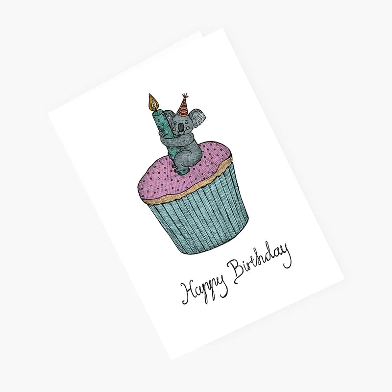 The Nonsense Maker- Birthday Koala - Greeting card