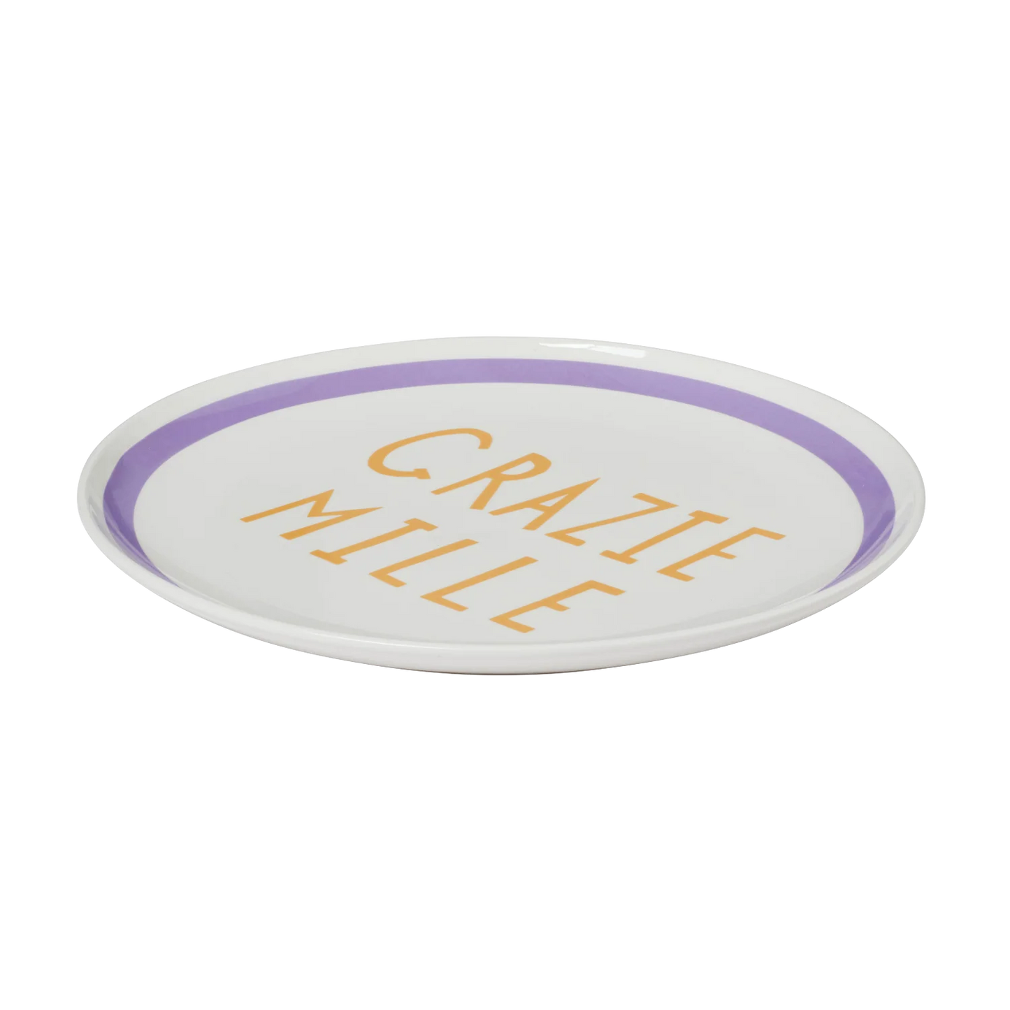 In The Roundhouse - "Grazie Mille" Plate Large