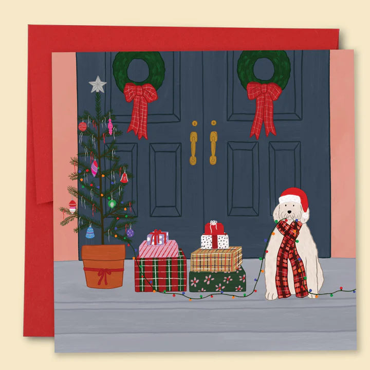 PAPERNEST - "Christmas Dog" Christmas Card