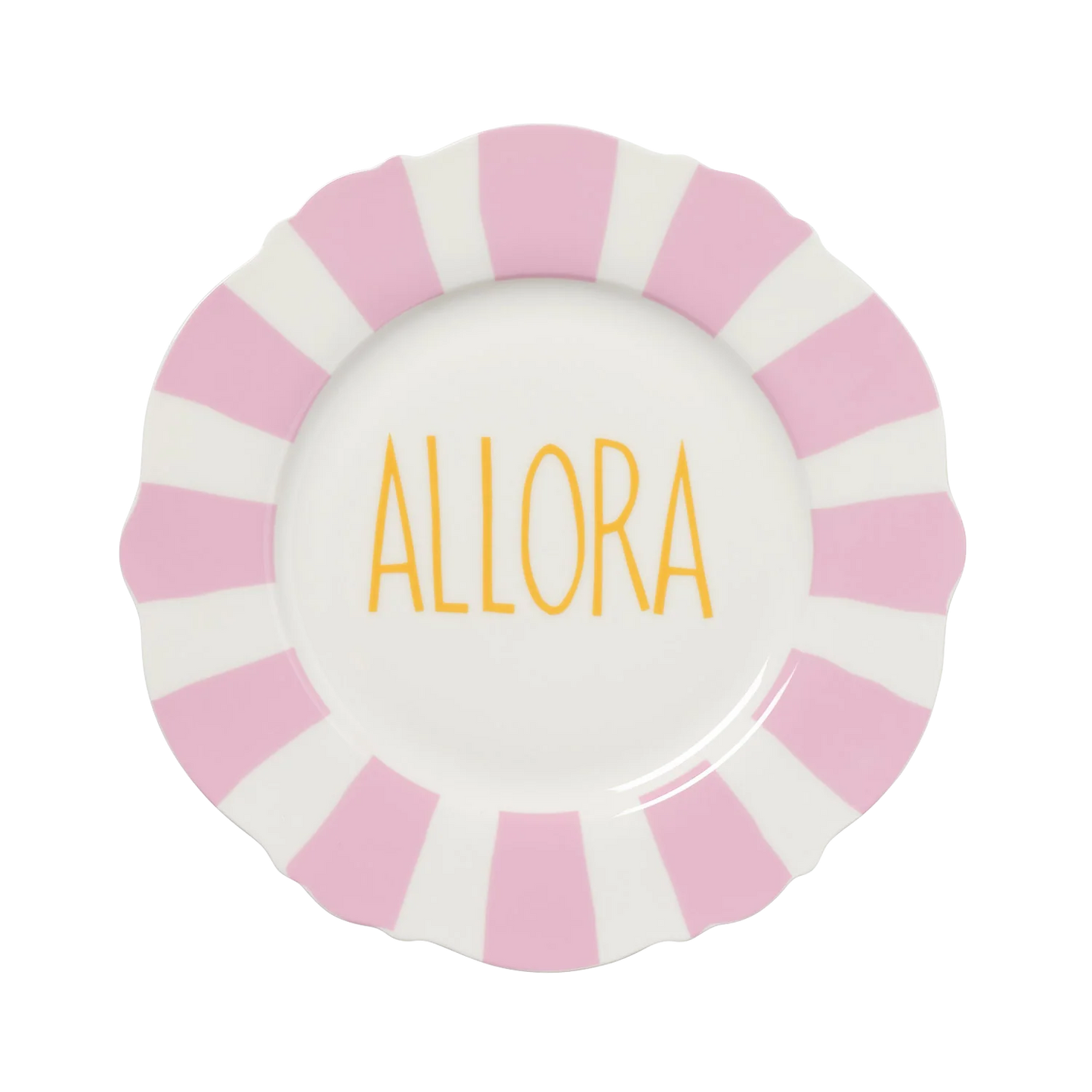 In The Roundhouse - "Mamma Mia Wave" Dinner Plate Set