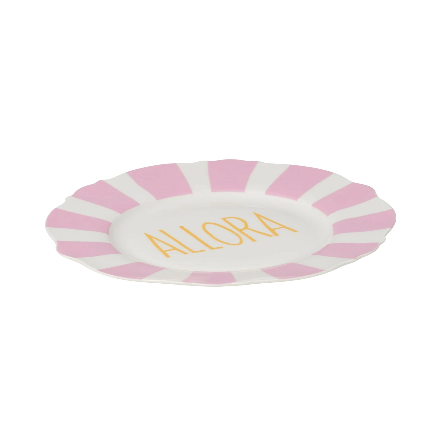 In The Roundhouse - "Mamma Mia Wave" Dinner Plate Set