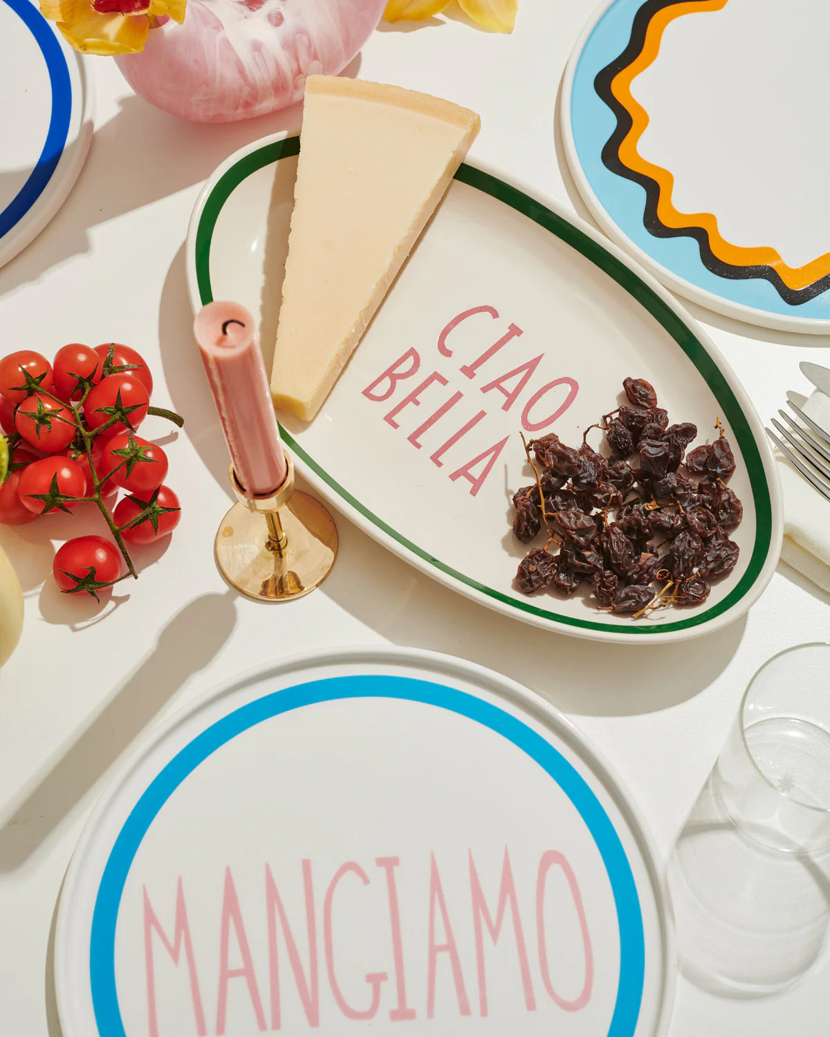 In The Roundhouse - "Mangiamo" Plate