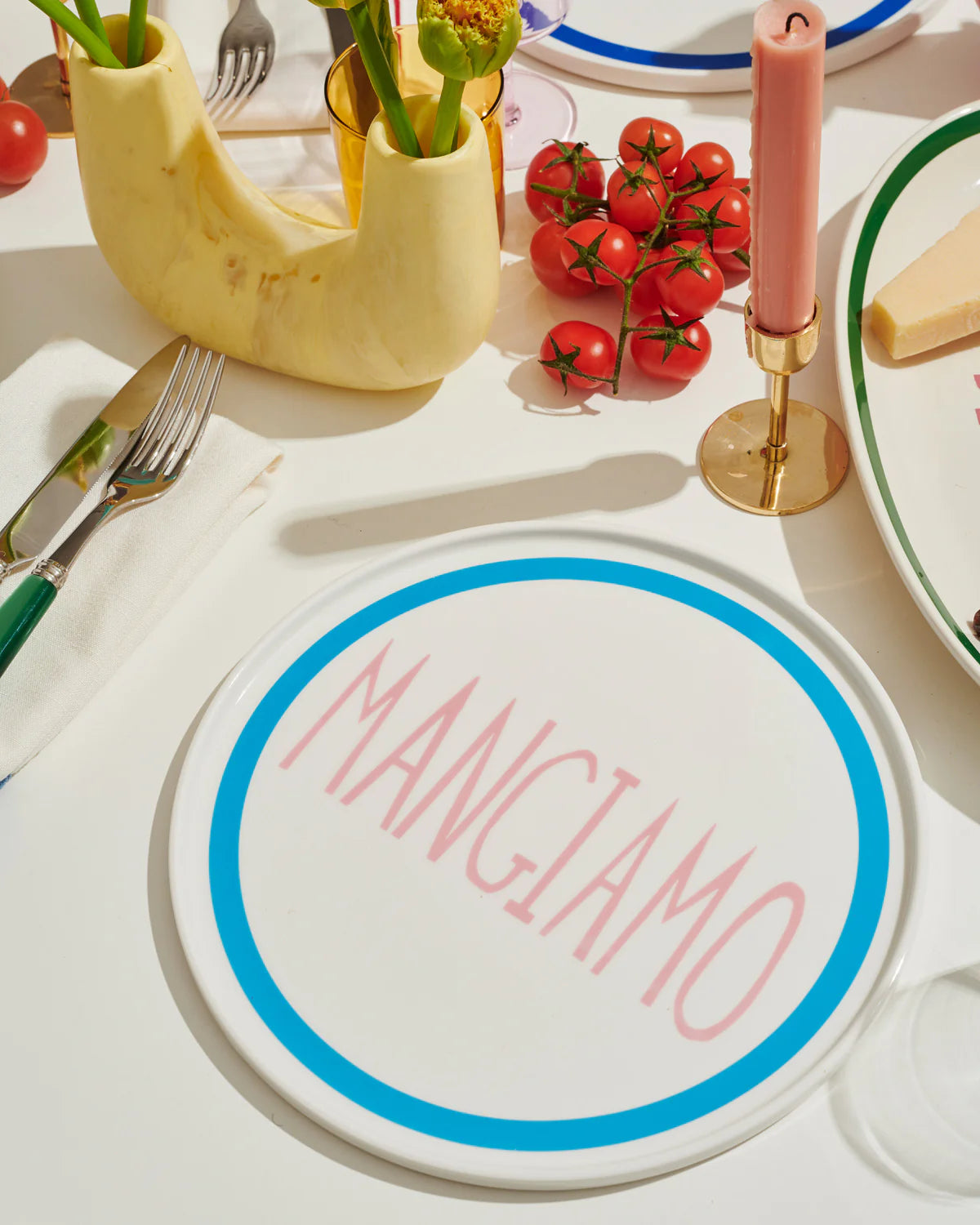 In The Roundhouse - "Mangiamo" Plate