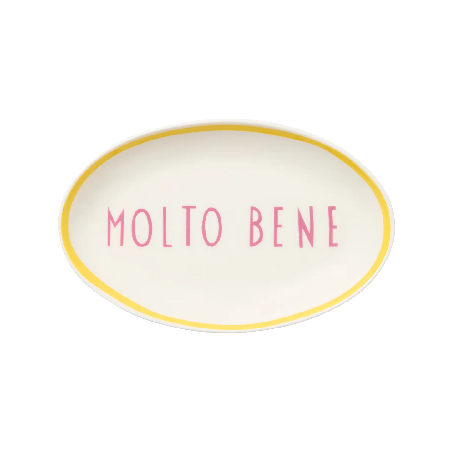 In The Roundhouse - "Molto Bene" Oval Tray Small