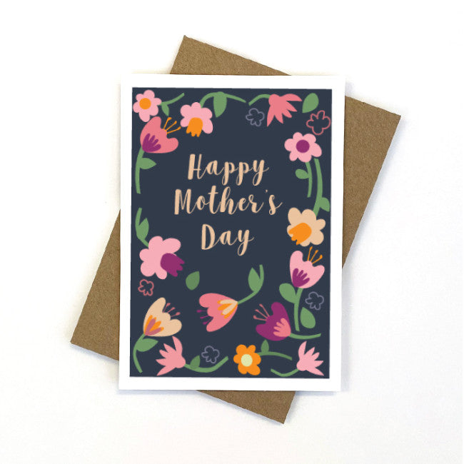 CANDLE BARK CREATIONS - Mum's Garden- Mother's Day Card