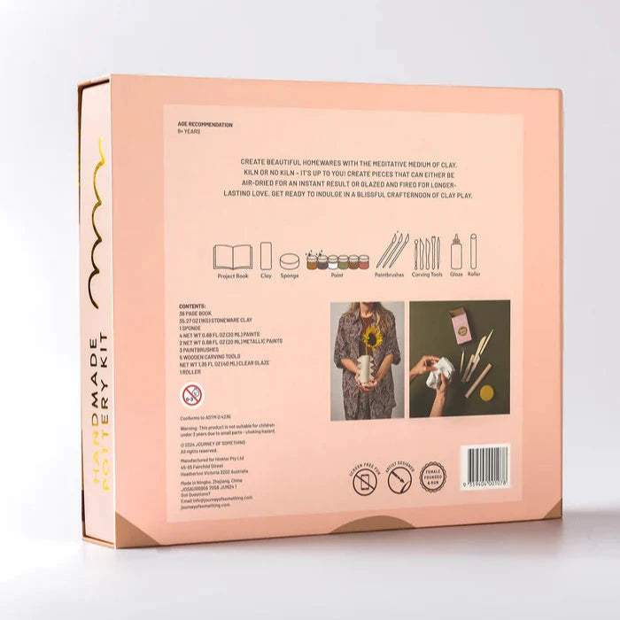 JOURNEY OF SOMETHING- DELUXE POTTERY MAKING KIT