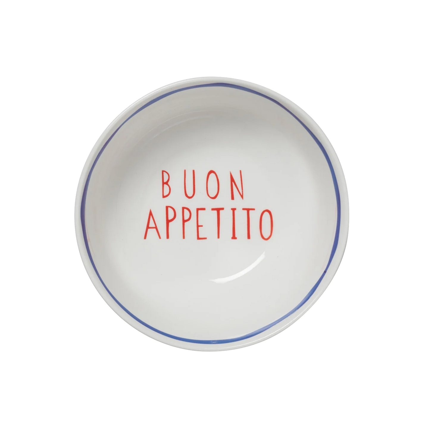 In The Roundhouse - "Italian" Bowl Set Red