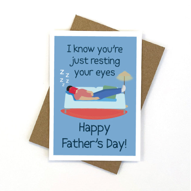 CANDLE BARK CREATIONS - RESTFUL FATHER'S DAY - FATHER'S DAY Greeting Card